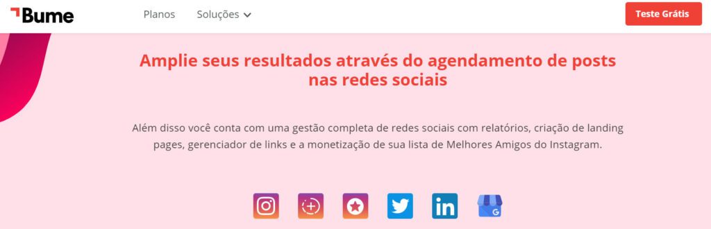 bume io para ganhar seguidores no instagram