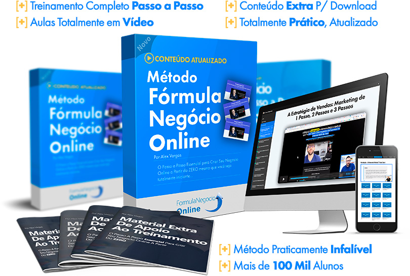 mockup formula negocio online